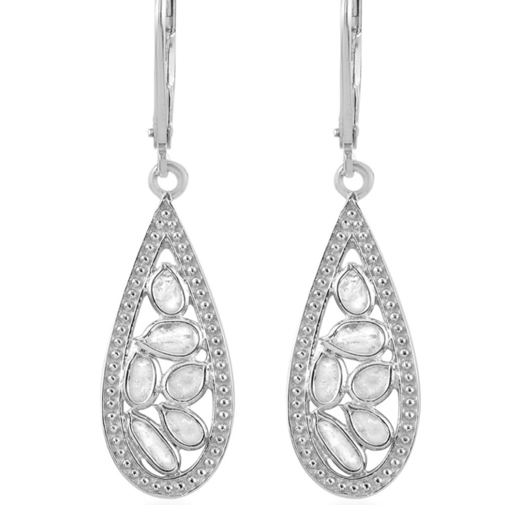 Polki Diamond Earrings